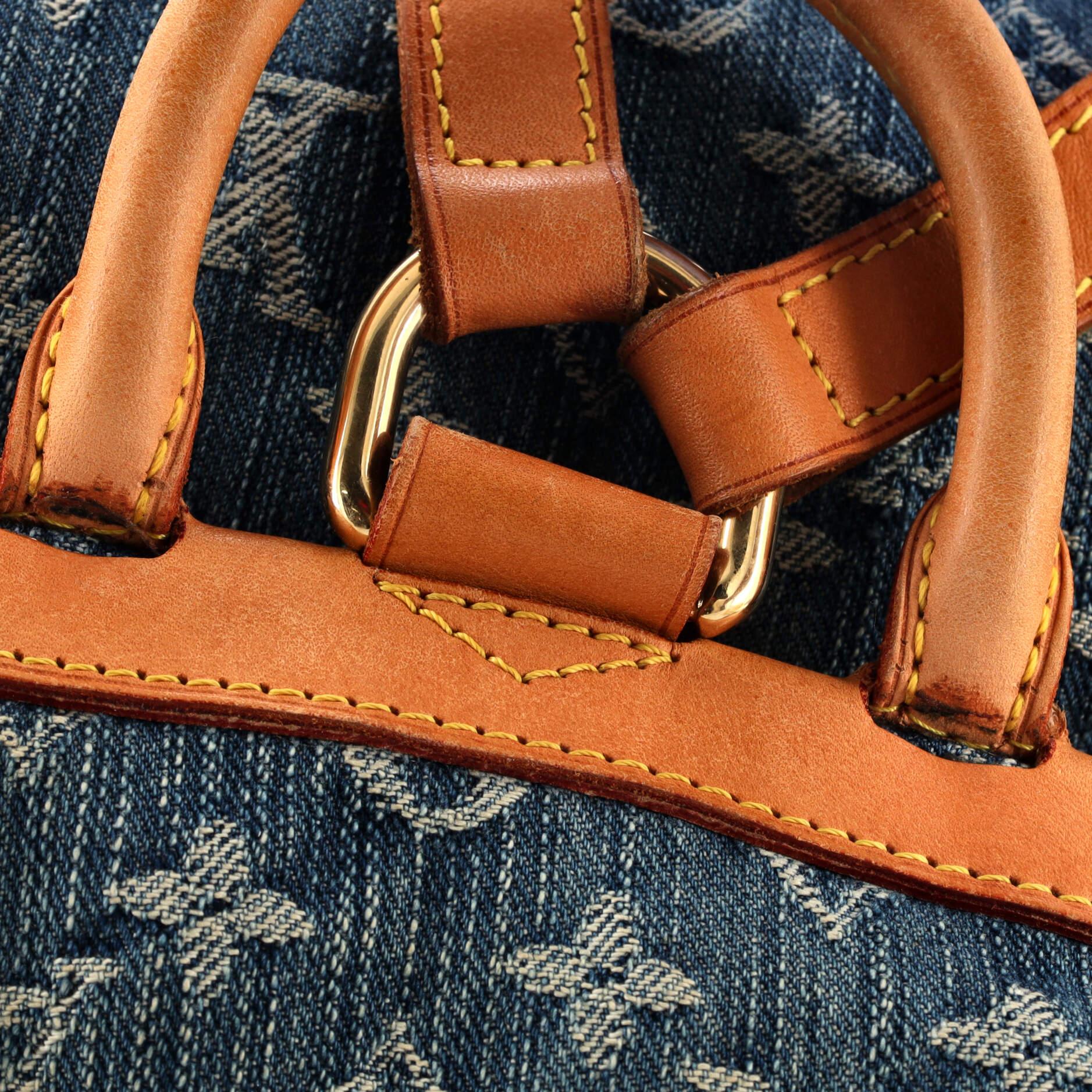 Louis Vuitton Sac a Dos Drawstring Backpack Denim GM 5