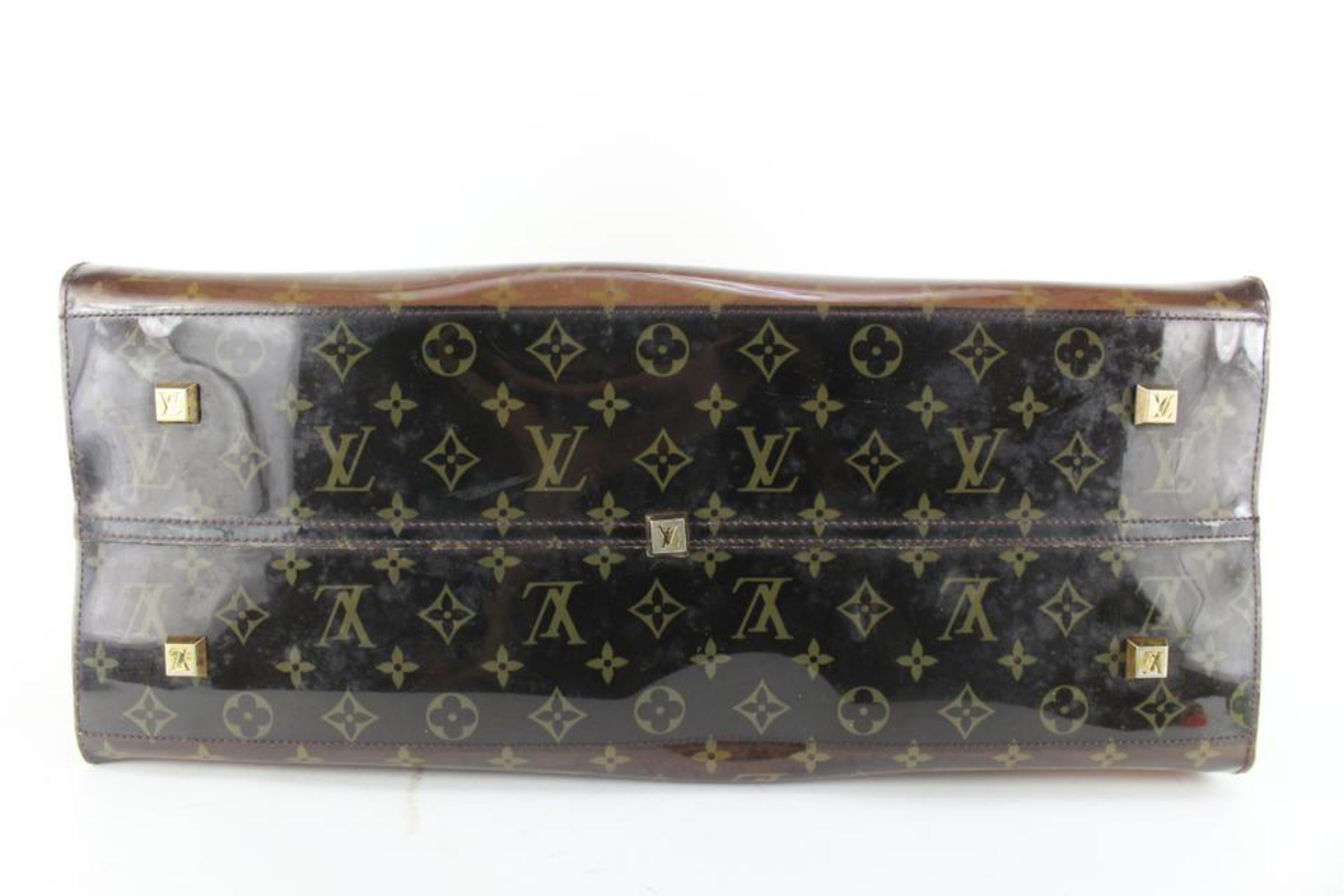 Brown Louis Vuitton Sac Ambre Cabas Cruise GM Tote Bag 81lk719s