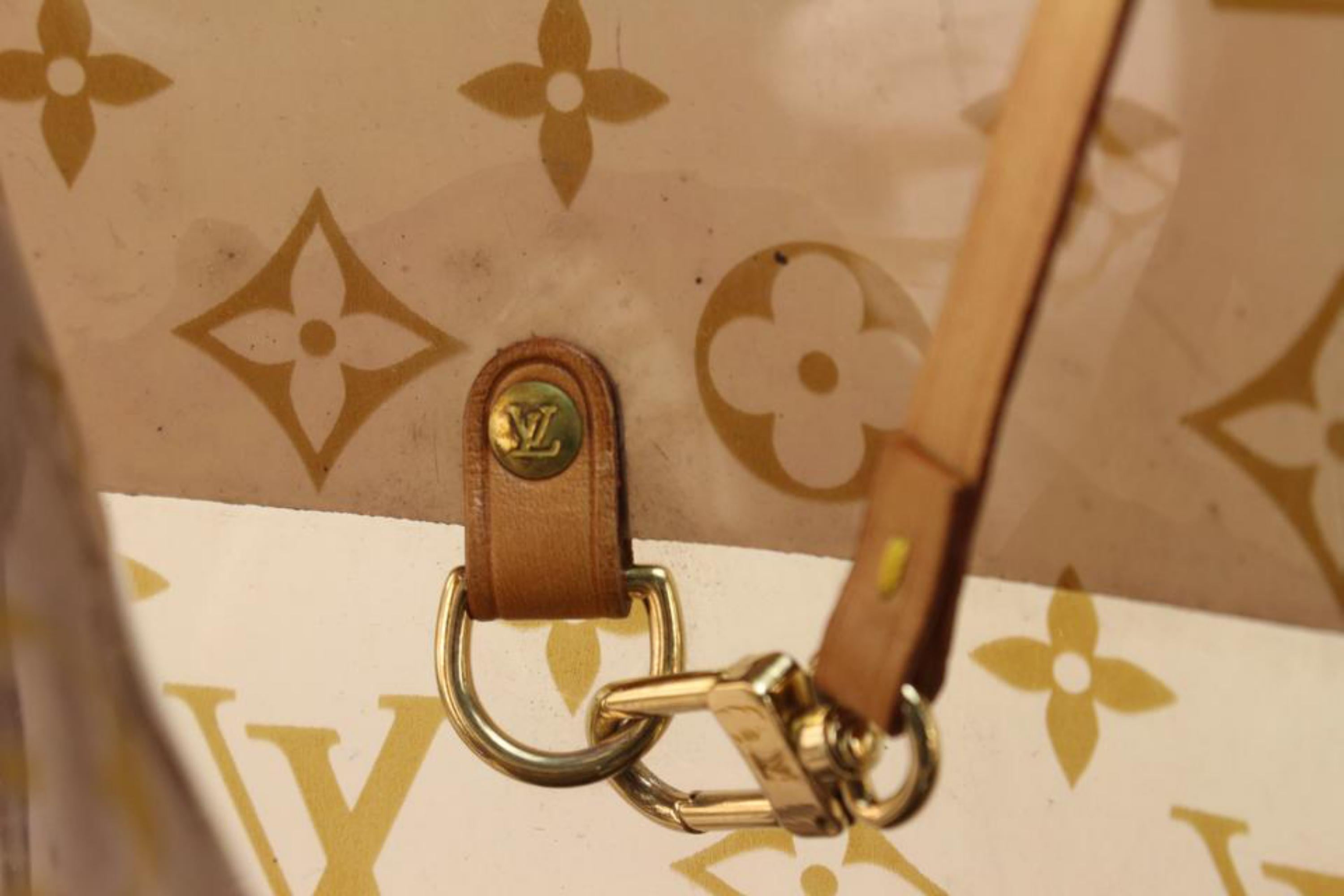 Louis Vuitton Sac Ambre Cabas Cruise GM Tote Bag 81lk719s In Good Condition In Dix hills, NY