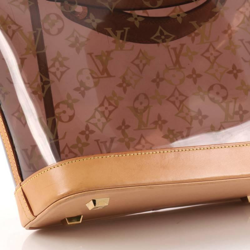 Louis Vuitton Sac Ambre Handbag Monogram Vinyl MM In Good Condition In NY, NY