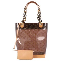 Louis Vuitton Sac Ambre Handbag Monogram Vinyl MM