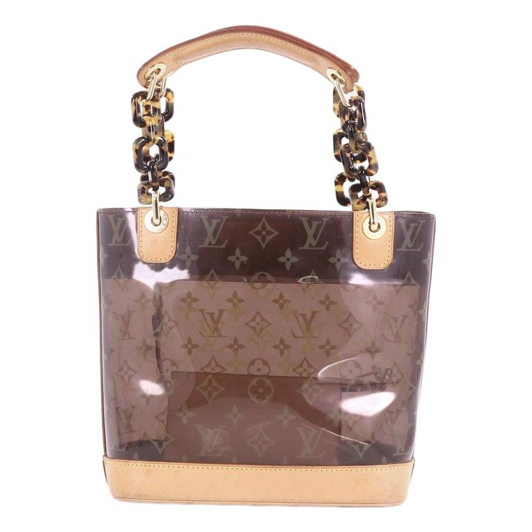 Louis Vuitton Sac Ambre Handbag Monogram Vinyl PM For Sale at 1stdibs