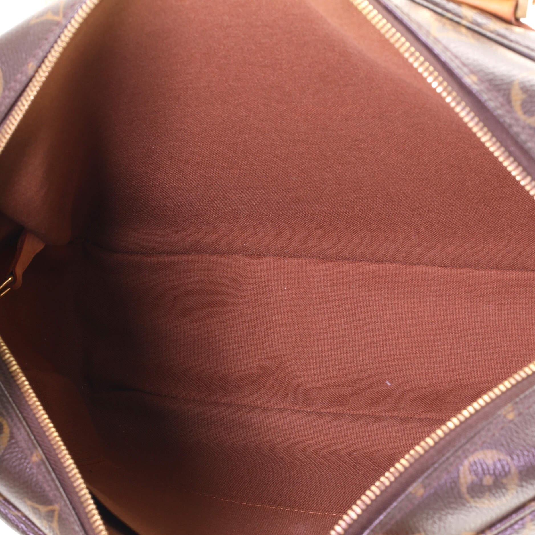 Louis Vuitton Sac Bosphore Handtasche Monogramm Segeltuch für Damen oder Herren