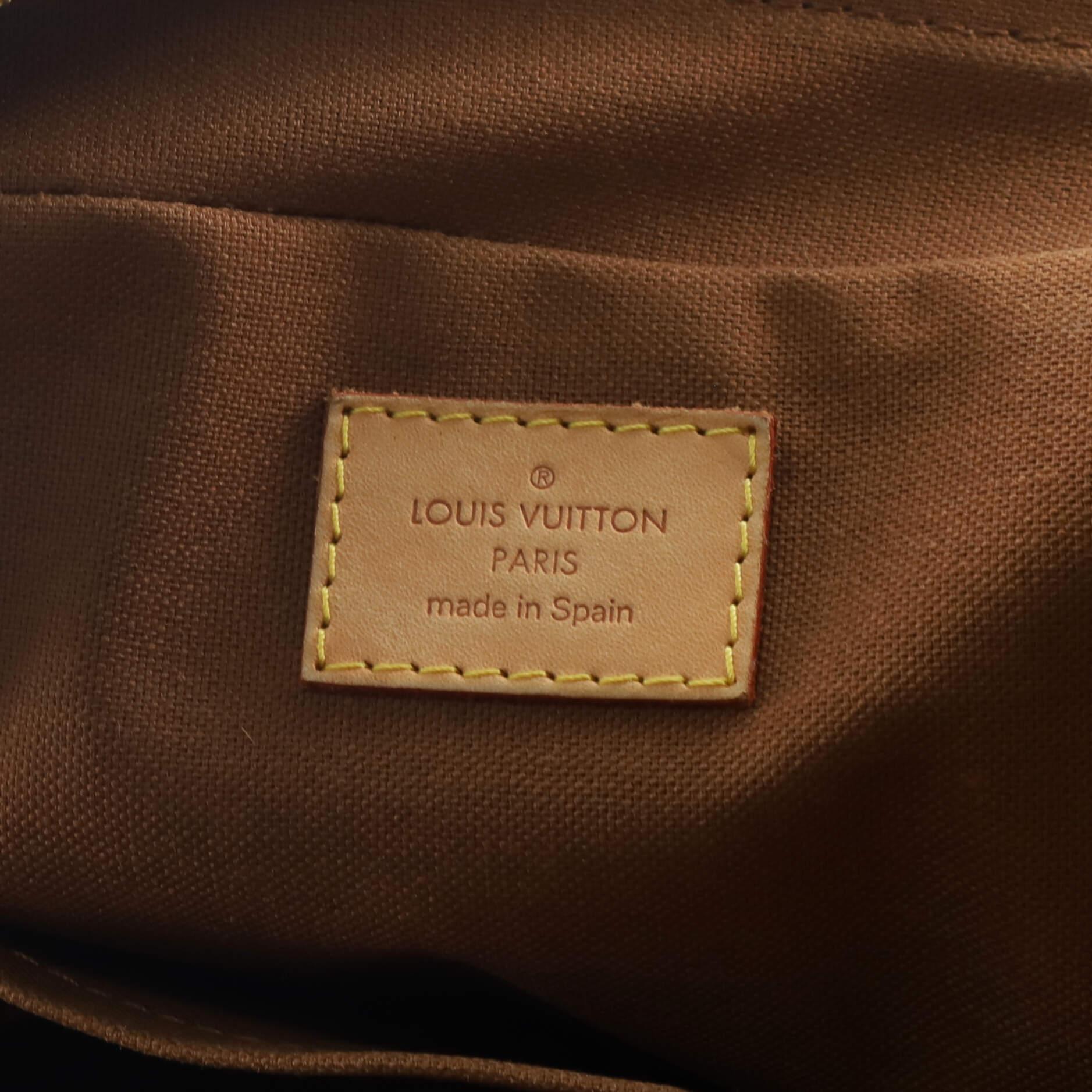 Louis Vuitton Sac Bosphore Handbag Monogram Canvas 1