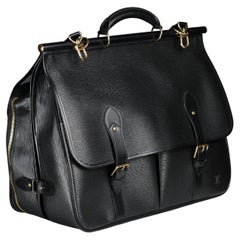 Bolso Louis Vuitton Sac Chasse Epi Negro 