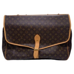 Louis Vuitton Sac Chasse hunting bag Brown Monogram M41140