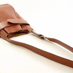 Louis Vuitton Sac D'epaule 866320 Brown Leather Shoulder Bag