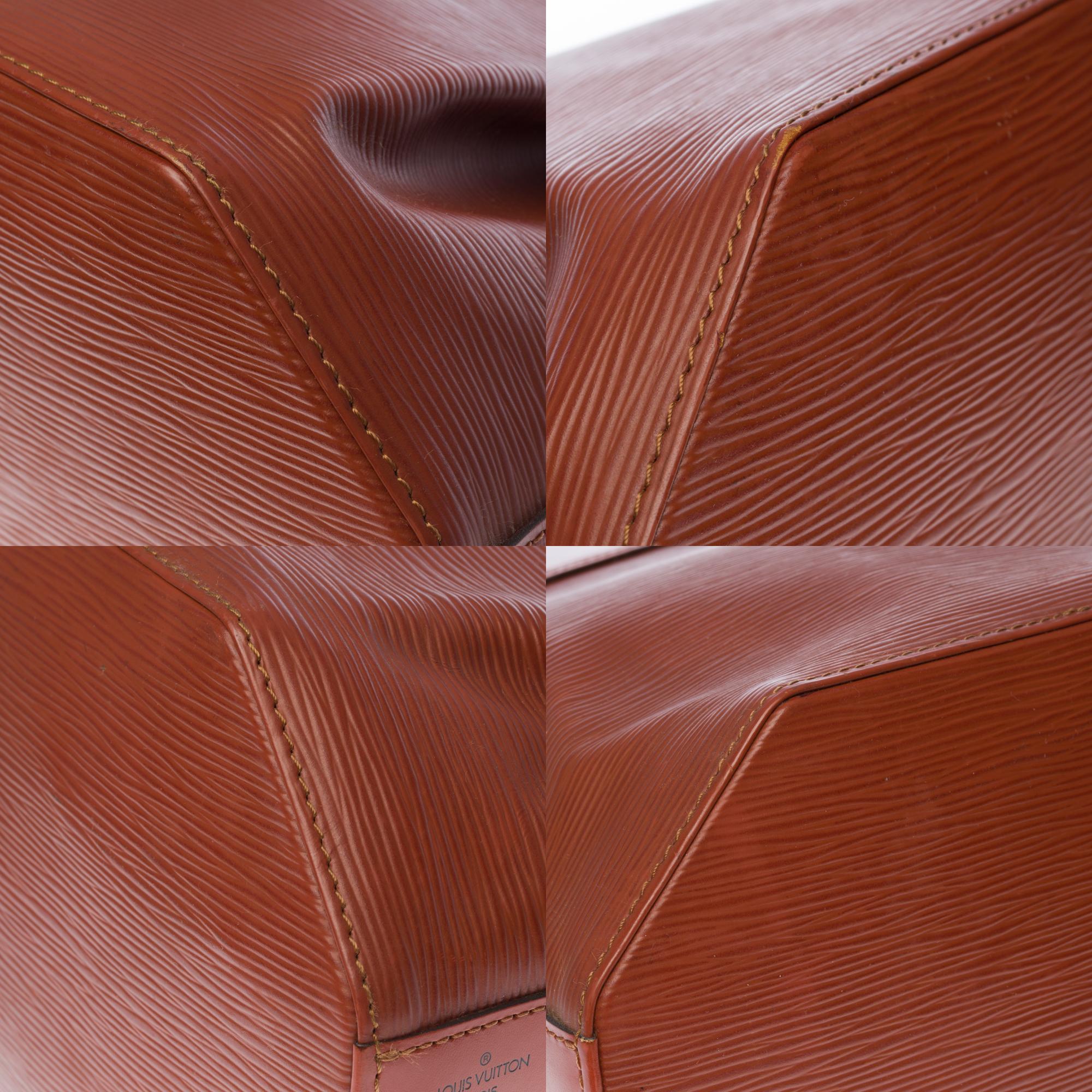 Louis Vuitton Sac d'épaule Backpack in brown épi leather, GHW 2