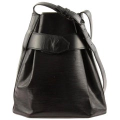 Louis Vuitton Sac D'epaule Black Leather Shoulder Bag 24847907