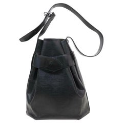 Louis Vuitton Sac d'épaule Bucket Hobo 870592 Black Epi Leather Shoulder Bag