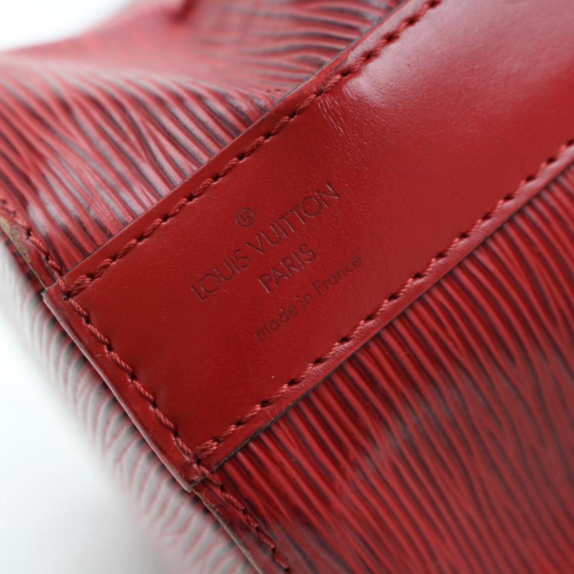 Louis Vuitton Sac D'epaule Epi 866272 Red Leather Shoulder Bag For Sale 2
