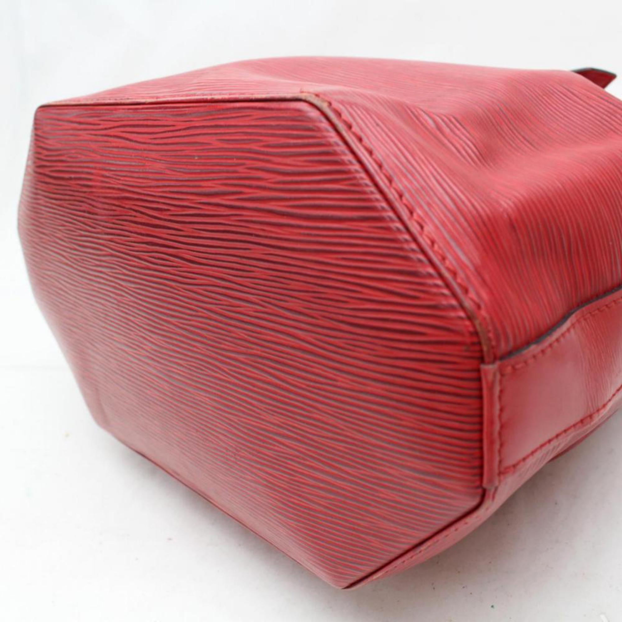 Louis Vuitton Sac D'epaule Epi 866272 Red Leather Shoulder Bag For Sale 5