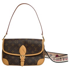 Louis Vuitton Sac Diane 2020 Monogramm Canvas 2 Riemen Diane Tasche Neu