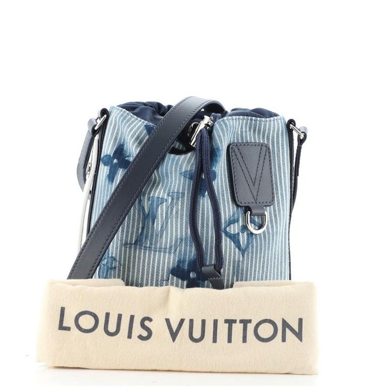Louis Vuitton Monogram Aquagarden Nylon Dark Denim Blue Swim