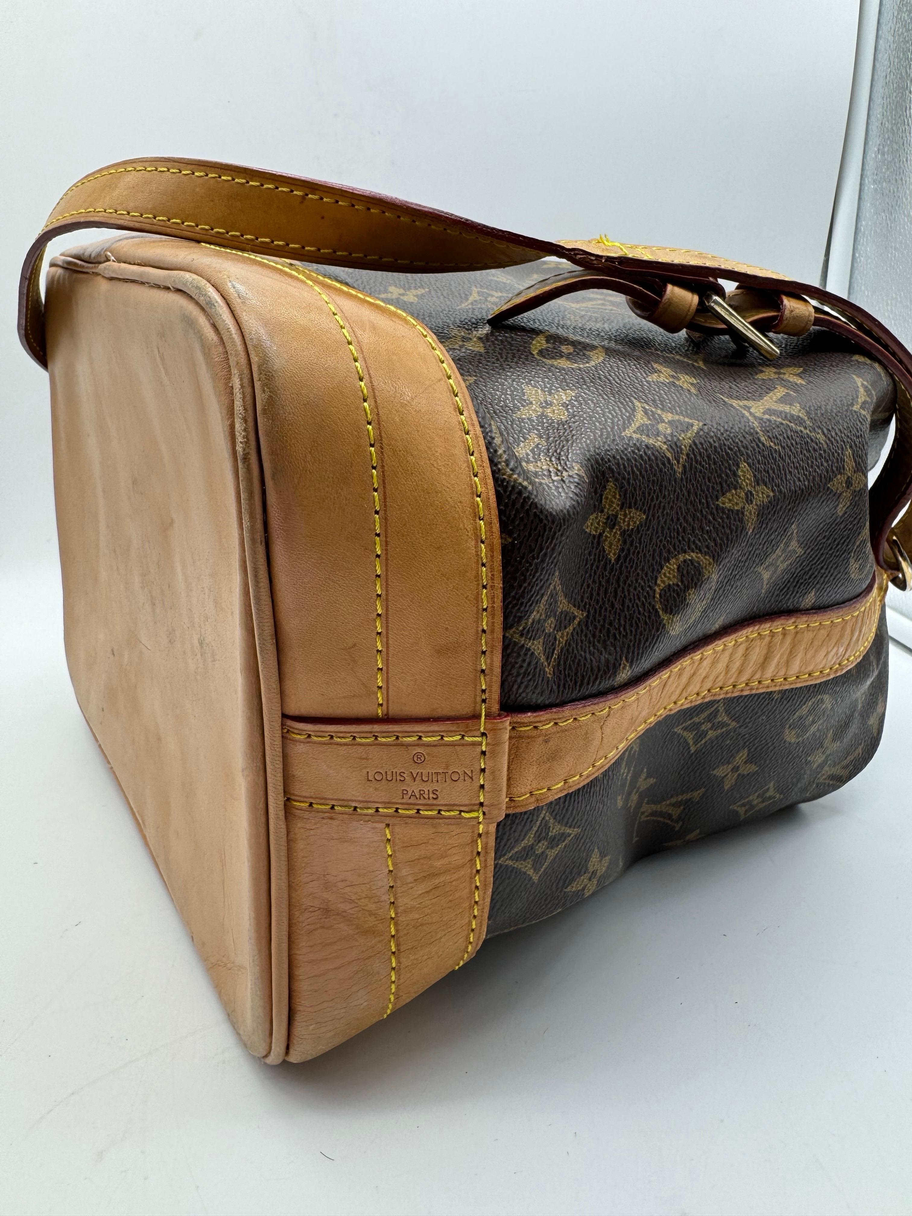 Louis Vuitton Sac Noe Monogram Canvas vintage 2008 For Sale 7