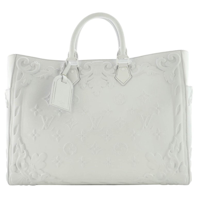 Louis Vuitton Sac Plat 24H Bag Limited Edition Ornaments Monogram Leather  For Sale at 1stDibs