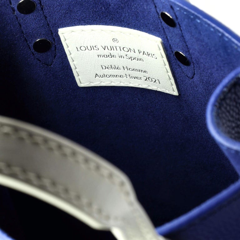 Louis Vuitton Sac Plat Bag Everyday Signature Printed Leather Xs