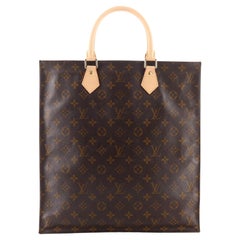 Louis Vuitton Sac Plat Bag Monogram Canvas