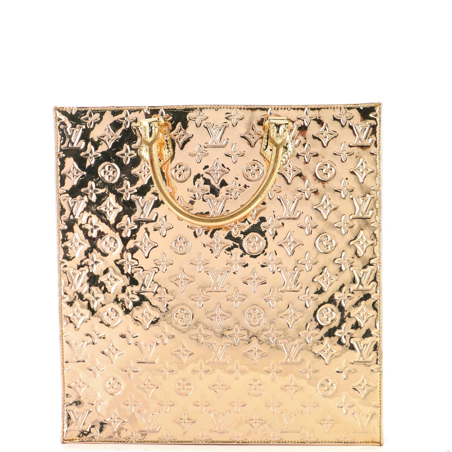 Louis Vuitton Sac Plat Bag Monogram Miroir PVC In Good Condition In NY, NY