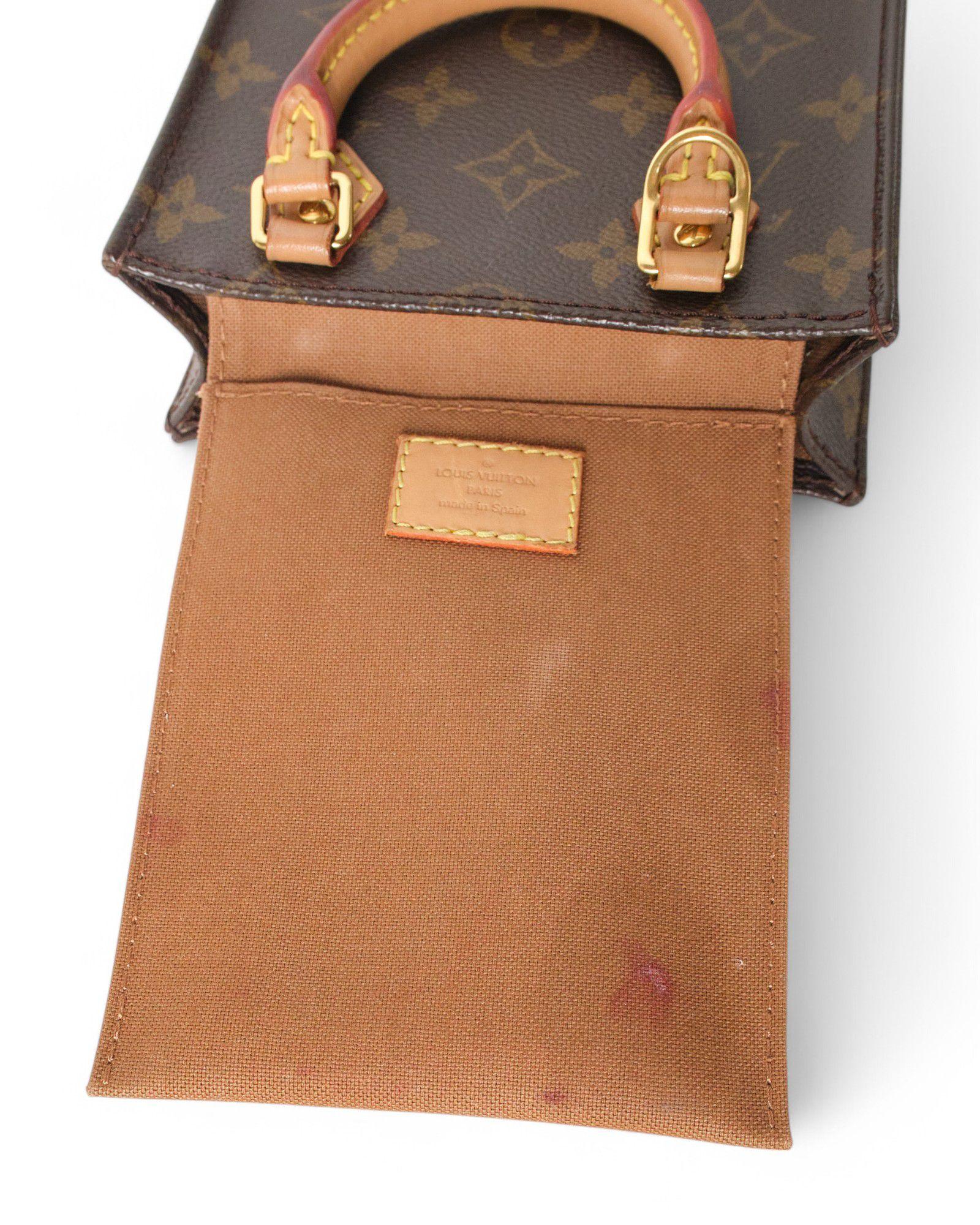 Louis Vuitton Sac Plat BB Monogram In condizioni ottime in vendita a Torre Del Greco, IT
