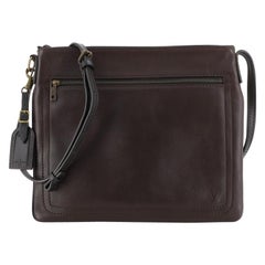 Louis Vuitton Sac Plat Crossbody Bag Utah Leather 