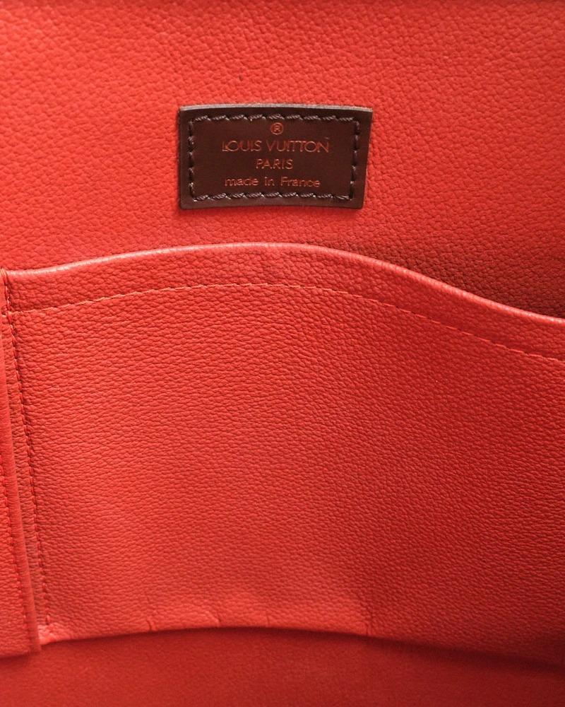 Louis Vuitton Sac Plat GM Damier Ebene For Sale 7
