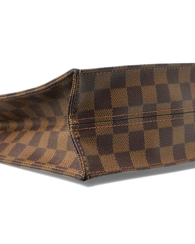 Louis Vuitton Sac Plat GM Damier Ebene For Sale 1