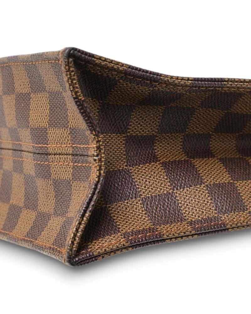 Louis Vuitton Sac Plat GM Damier Ebene For Sale 2