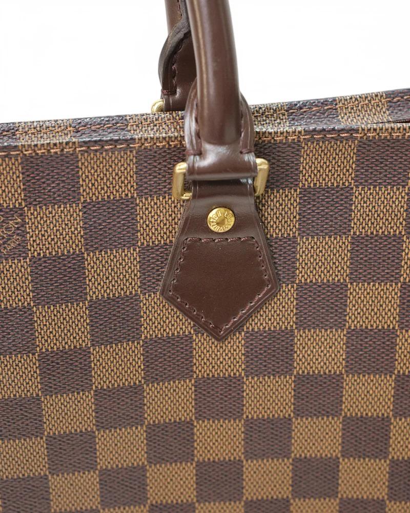 Louis Vuitton Sac Plat GM Damier Ebene For Sale 4