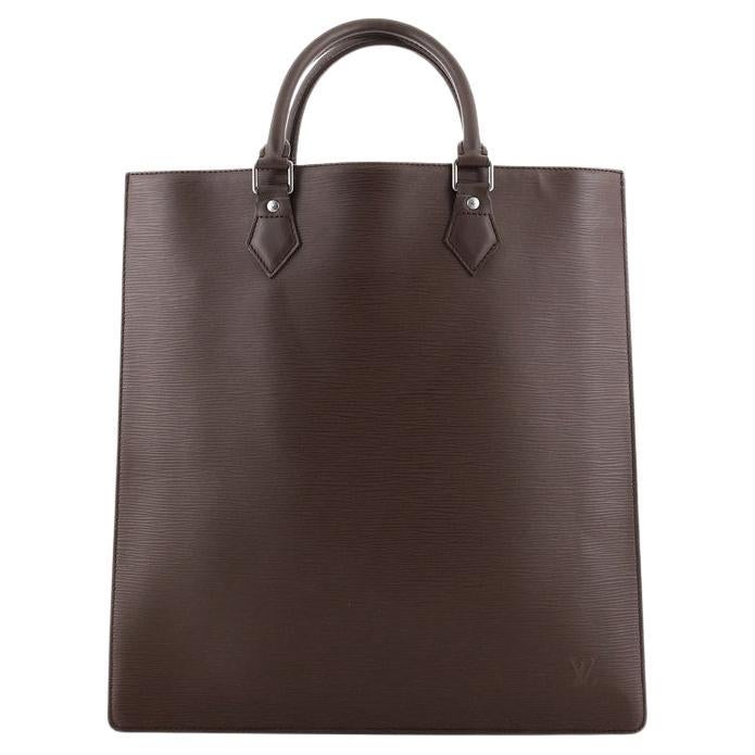 Louis Vuitton Sac Plat Handbag Epi Leather GM