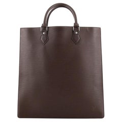 Louis Vuitton Sac Plat Handbag Epi Leather GM