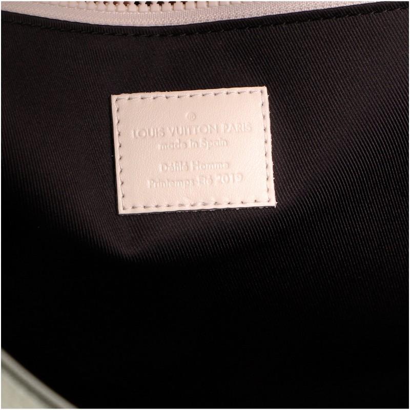 Louis Vuitton Sac Plat Handbag Monogram Taurillon Leather 3
