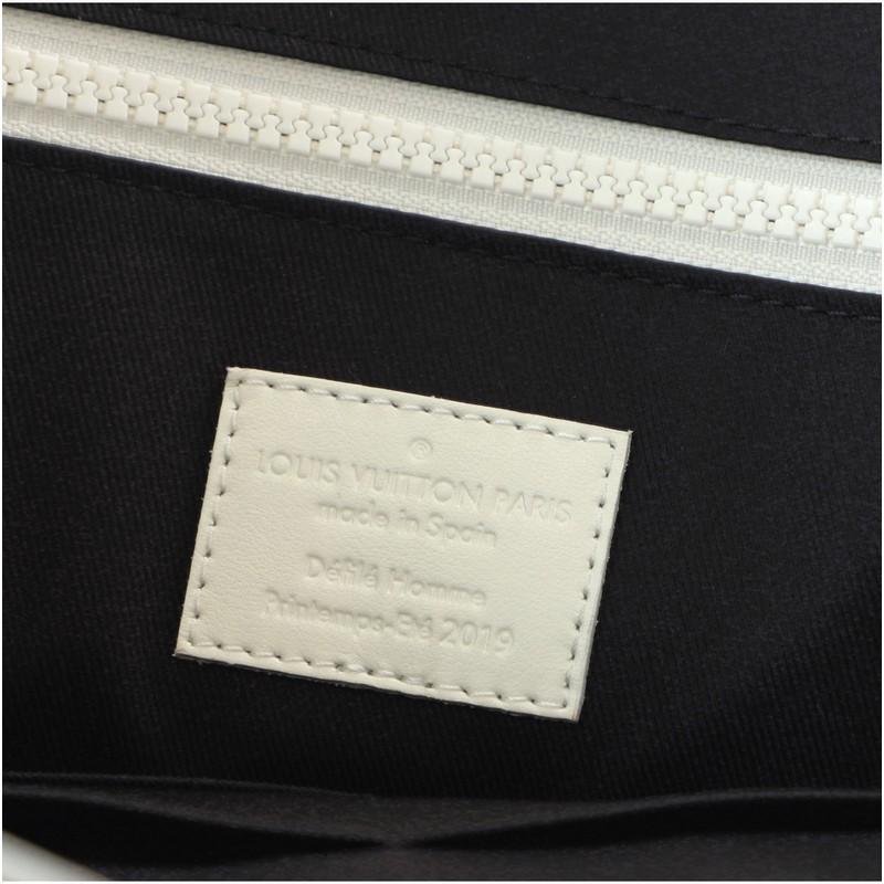 Louis Vuitton Sac Plat Handbag Monogram Taurillon Leather 4
