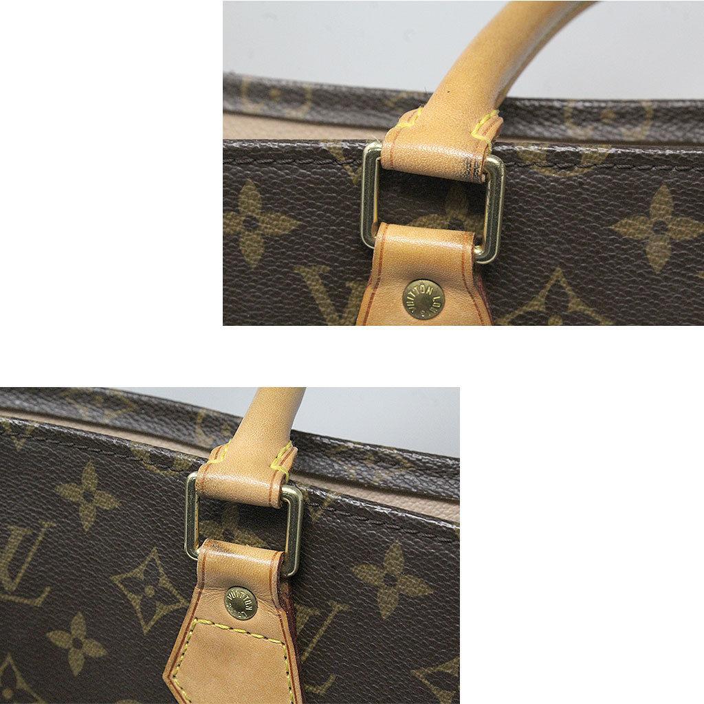 Women's or Men's Louis Vuitton Sac Plat Monogram Handbag Large Tote