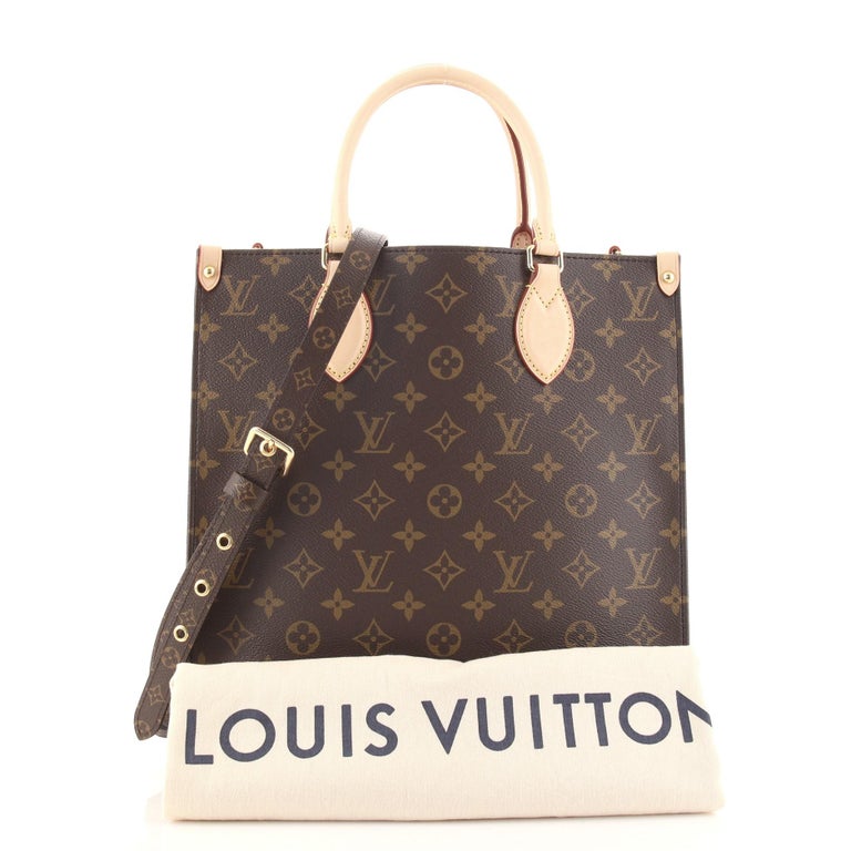 Louis Vuitton Sac Plat NM Bag Monogram Canvas PM at 1stDibs