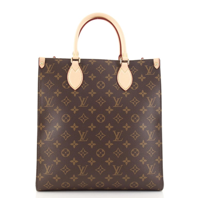 Preloved Louis Vuitton Monogram Sac Plat Tote MI0081 021023 – KimmieBBags  LLC