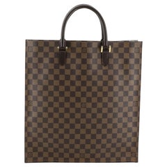 Louis Vuitton Sac Plat NM Handbag Damier