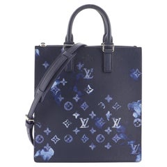 Louis Vuitton Louis Vuitton Sac Plat Zippe Tasche Limited Edition Monogramm Tinte Aquarell Leder