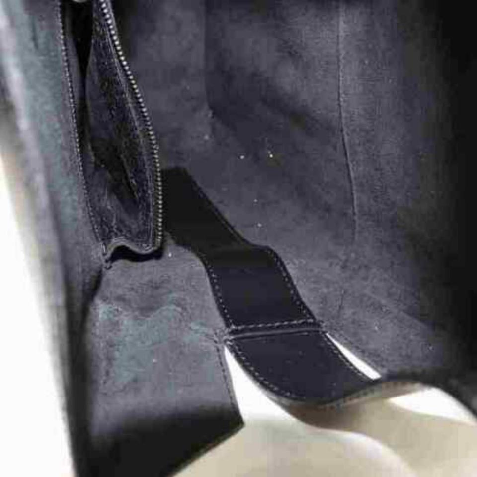 Women's Louis Vuitton Sac seau 872911 Black Epi Leather Shoulder Bag