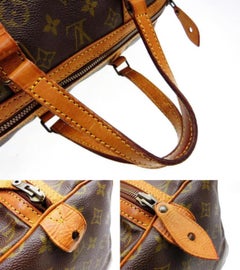Louis Vuitton Sac Souple Monogram 45 227039 Coated Canvas Weekend/Travel Bag