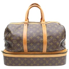 Louis Vuitton Sac Sport Monogram 869484 Brown Coated Canvas Weekend/Travel Bag