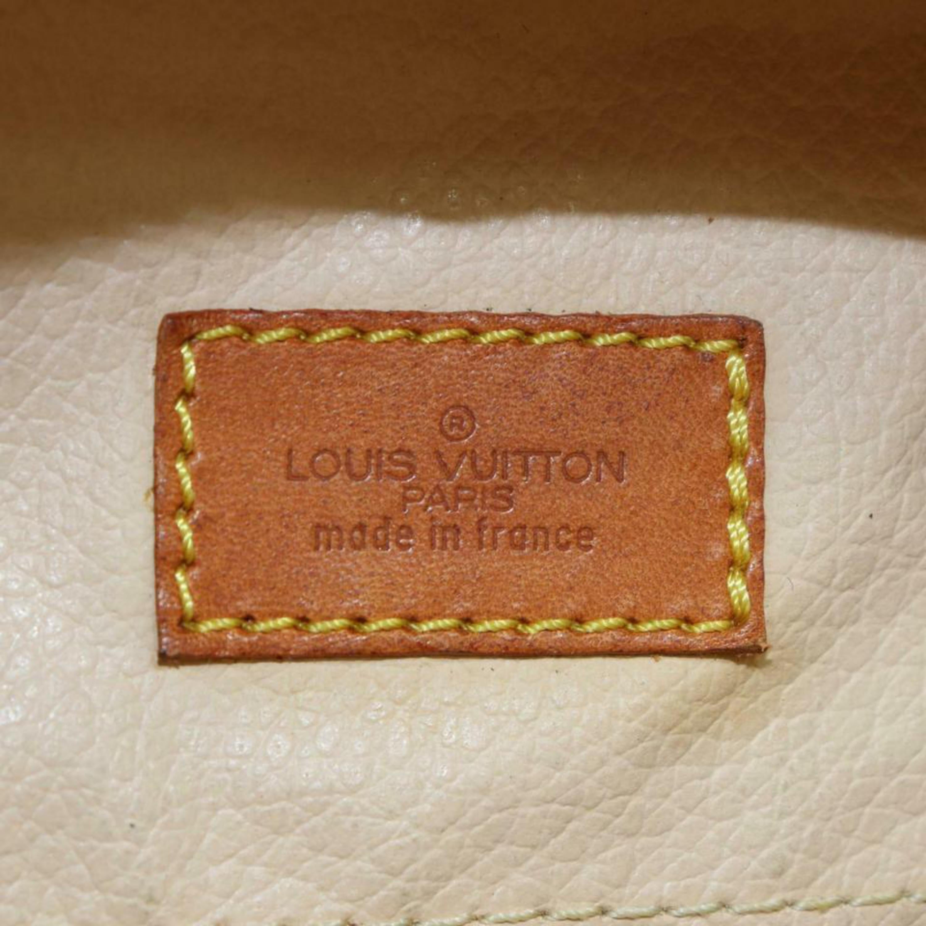 Louis Vuitton Sac Sport Monogram 870440 Brown Coated Canvas Weekend/Travel Bag 1