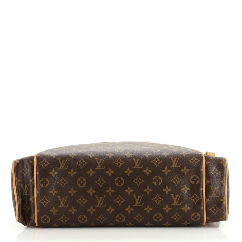 Sac Squash Handtasche aus Segeltuch mit Monogramm von Louis Vuitton im Zustand „Gut“ in NY, NY