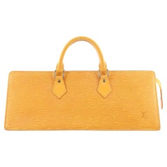 Louis Vuitton Sac Triangle Handbag Epi Leather
