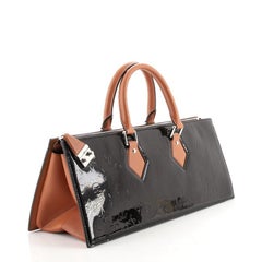 Louis Vuitton Sac Tricot Handbag Monogram Vernis