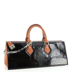 Louis Vuitton Sac Tricot Handbag Monogram Vernis