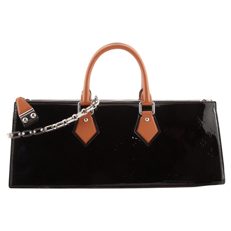 Louis Vuitton Sac Tricot Handbag Monogram Vernis at 1stDibs