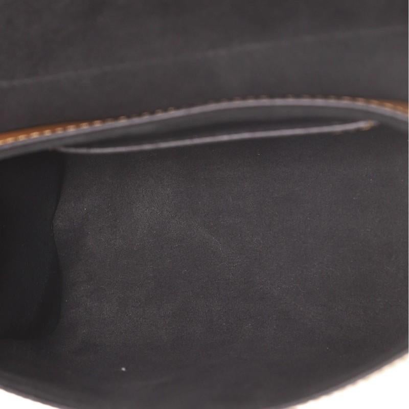 Brown  Louis Vuitton Sac Twist Bag Limited Edition Crafty Epi Leather Mini