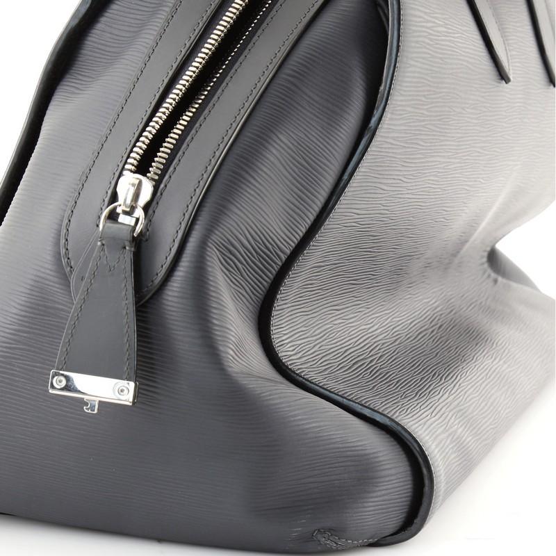 Louis Vuitton Sac Weekend Boston Bag Epi Leather 4