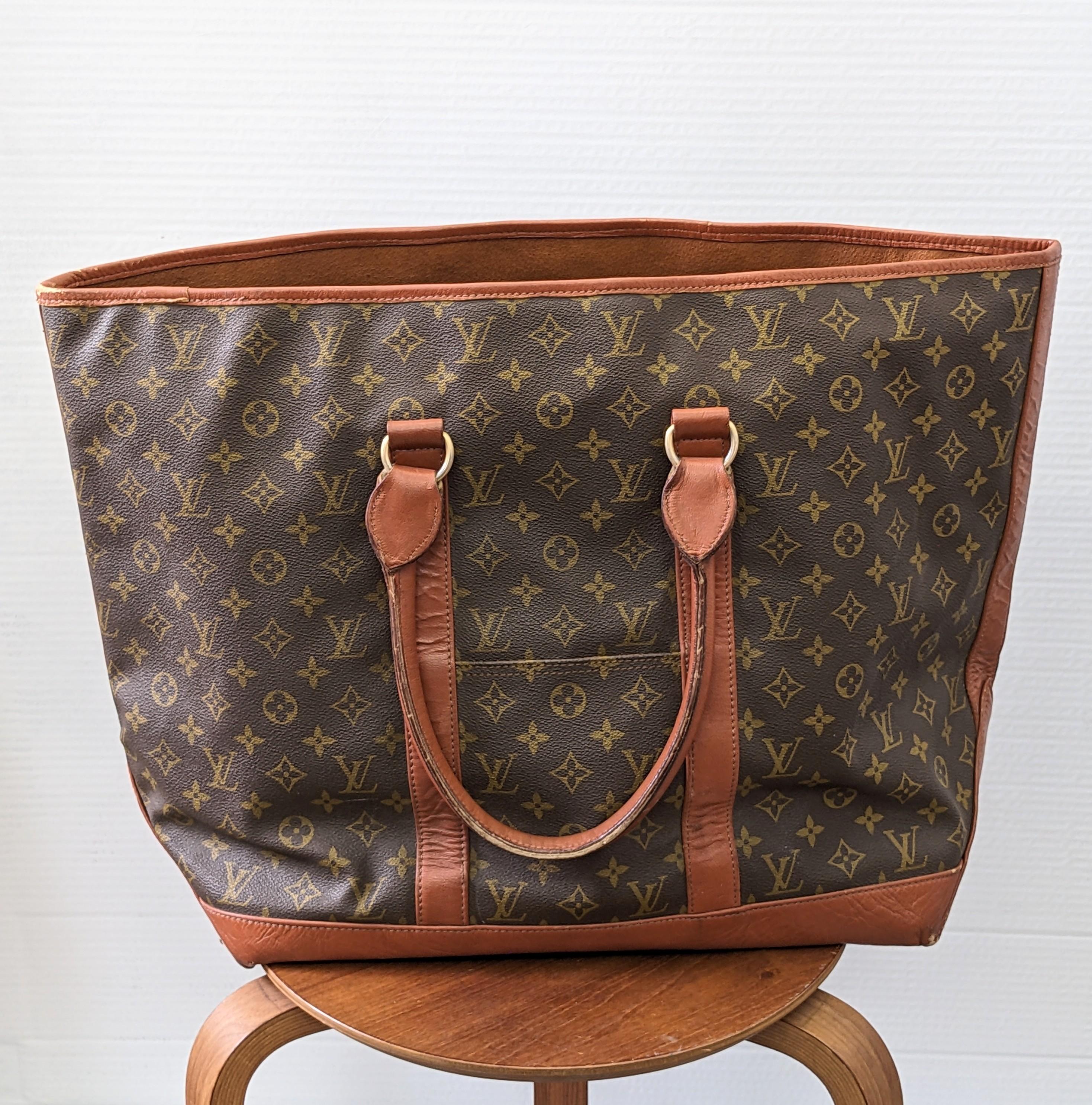 Women's or Men's Louis Vuitton Sac Weekend GM in Monogram Canvas, The French Co. For Sale